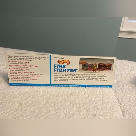 1987 HOT WHEELS Emergency Team 5 Car Gift Pack 3870 New In box - Picture 7 of 7